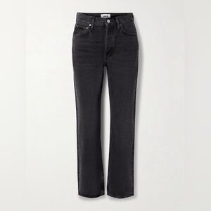 AGOLDE 90s Pinch Waist Black Women's Jeans 27